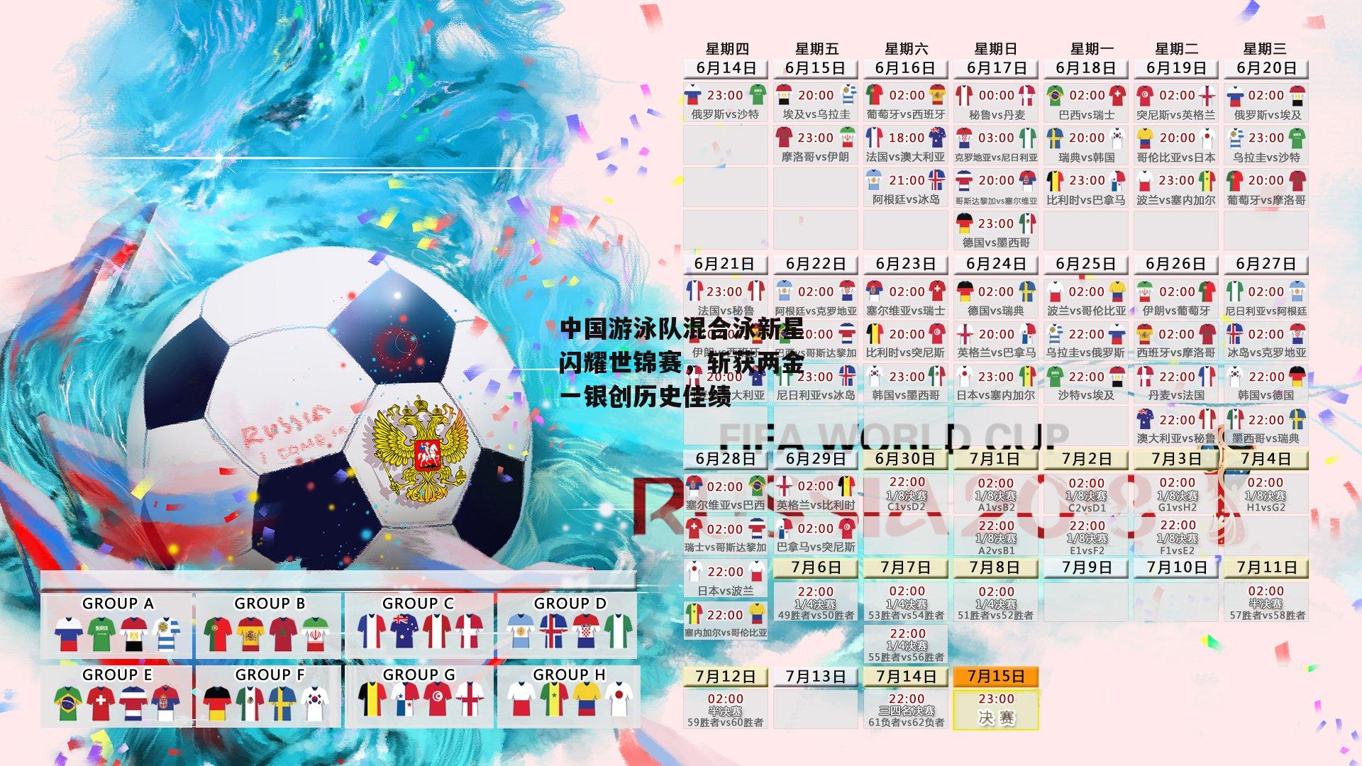 中国游泳队混合泳新星闪耀世锦赛<a href=